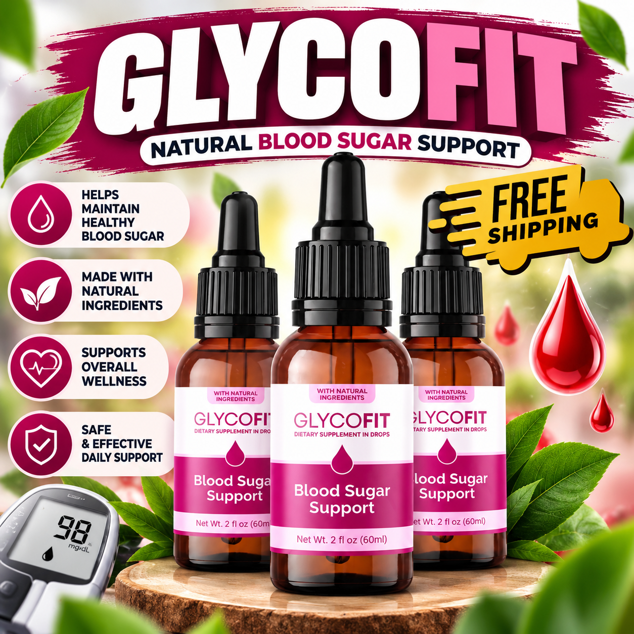 GlycoFit Supports Healthy Blood Sugar